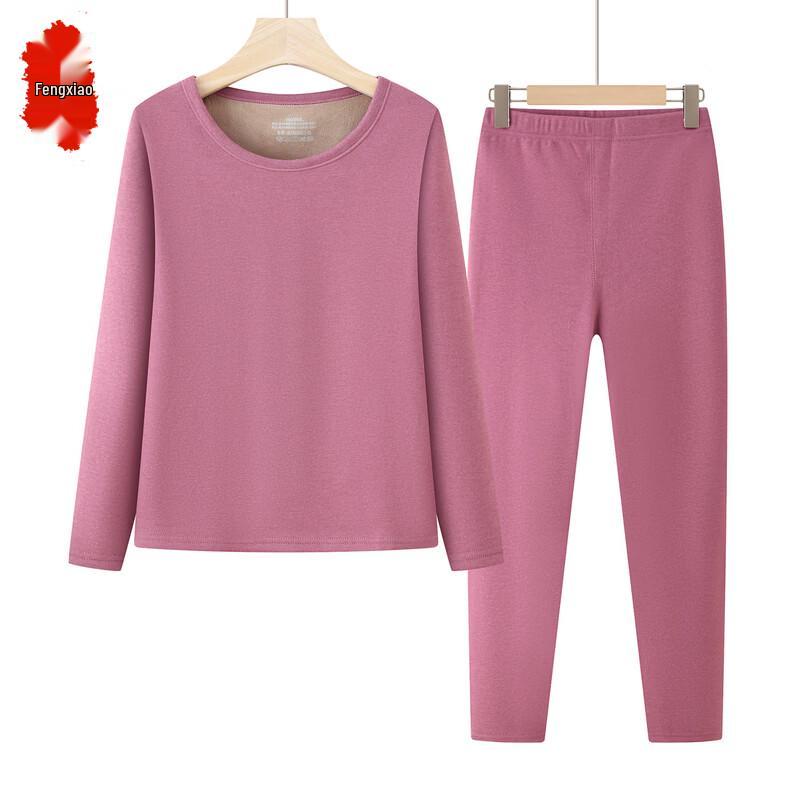 Fengxiao Women's Thickened Thermal Underwear Set