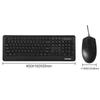 Lenovo KM102 Wired Office Keyboard and Mouse Combo