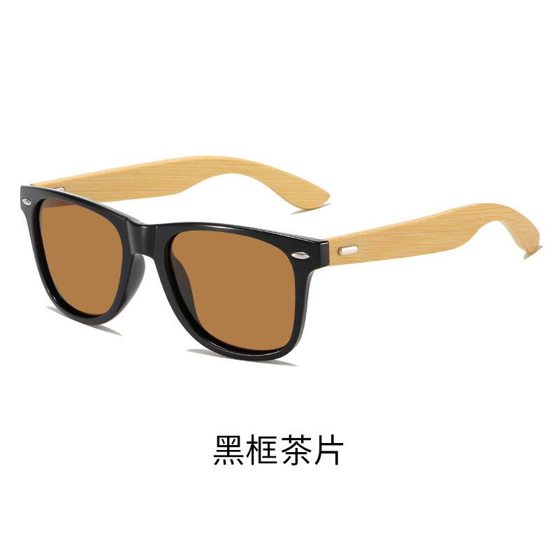 

Экологичные солнцезащитные очки на бамбуковой ножке. Ретро-солнцезащитные очки на бамбуковой ножке ручной работы. Очки, меняющие цвет, для мужчин и женщин. PC film