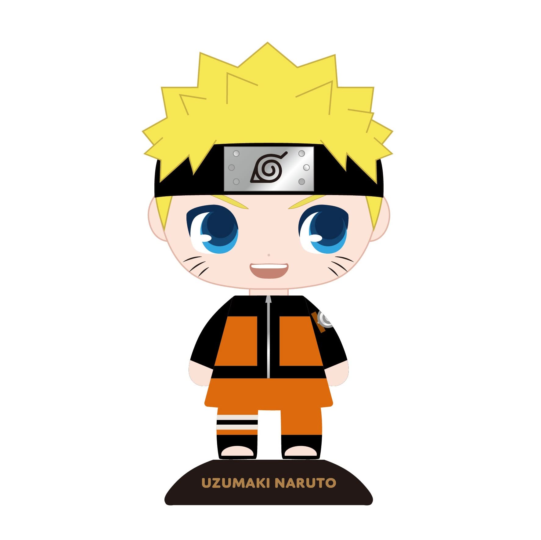 

Покачивающаяся голова NARUTO Shippuden Наруто Узумаки Общая длина примерно 120 мм.