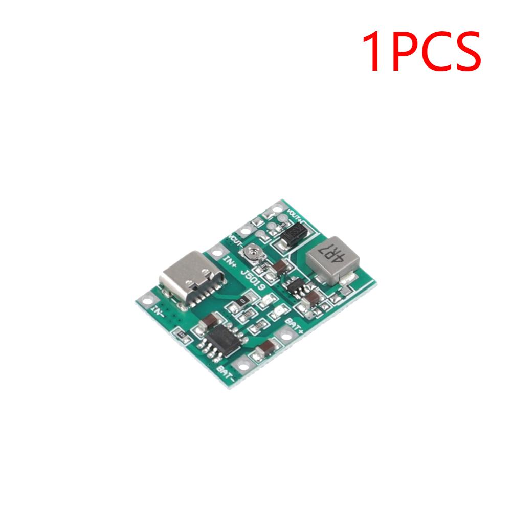 1-10PCS DC-DC Boost Module Type-C TP4056 Charger Discharge Power Board DC4.3-27V Charging Step Up Boost Module DIY Kit Parts