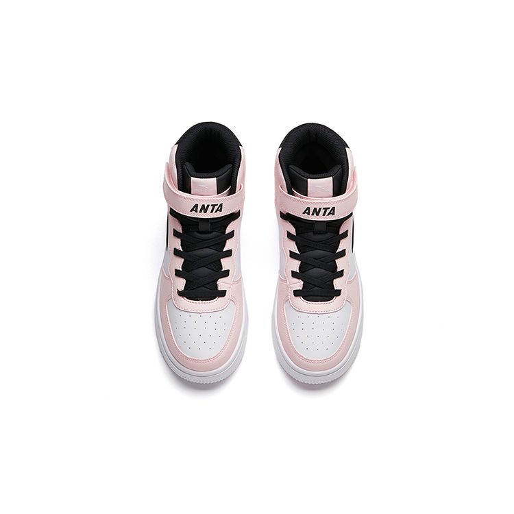 Anta Kids Casual Comfortable High-Top Sneakers Kids Sneakers White Pink A33038015H-8
