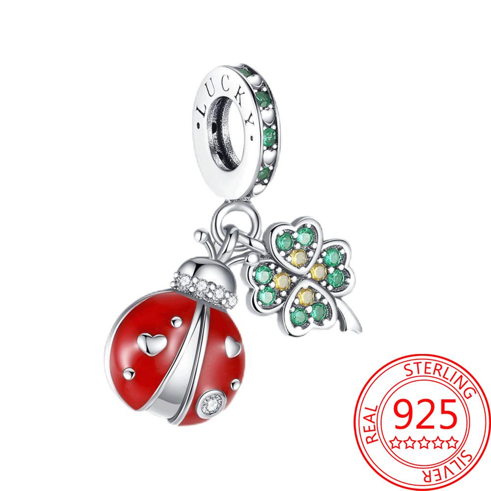 Colorful Copper Colorful Animals Parrot Rabbit Puppy Charm Pendant Fit Dly Bracelet Necklace Boutique Handmade Gift