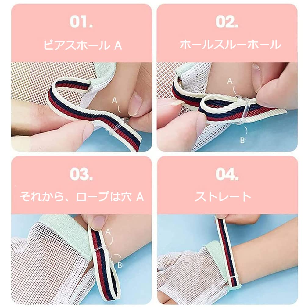 Baby tommelsuging tommelsuging baby tenner nyfødt tommel tenner tommelsuging år sett med 2 forebygging, korrigering, hansker, baby, suging,