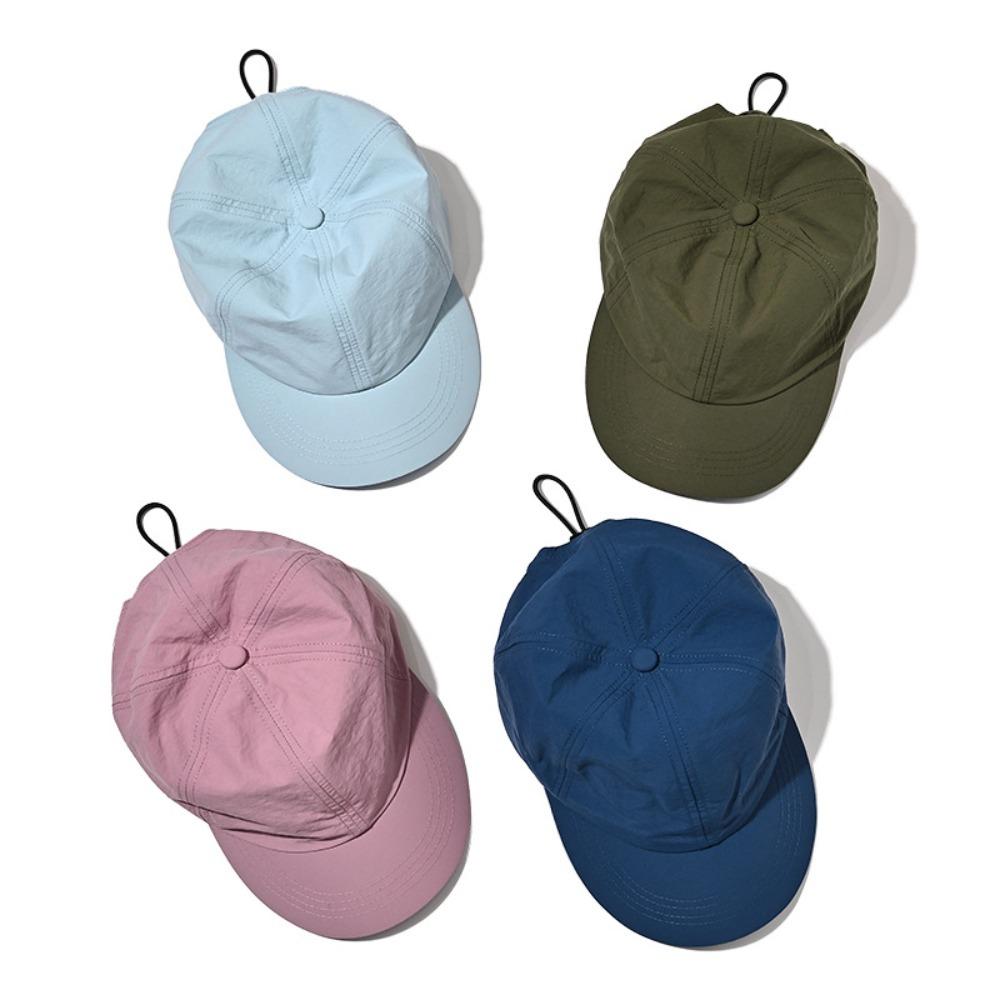 New Soft Top Baseball Cap Unisex Outdoor Sun & Rain Protection Quick-Dry Waterproof Adjustable Strap Comfortable Casual Hat for