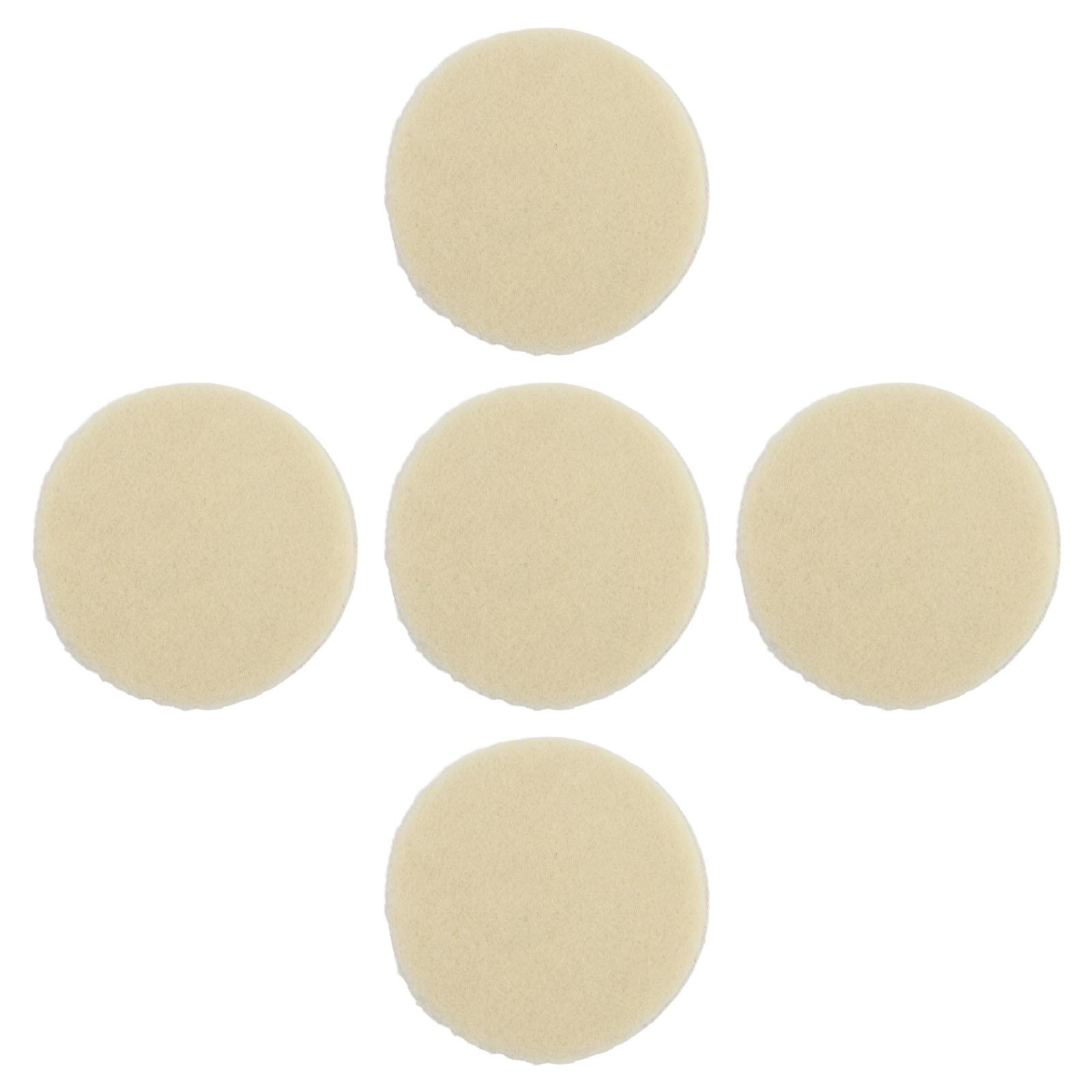 For Glass Polishing Tool Pads Wool Polishing Pads 75mm Polishing Accessories Wool Material Polishing Automobile Polishing China Mainland