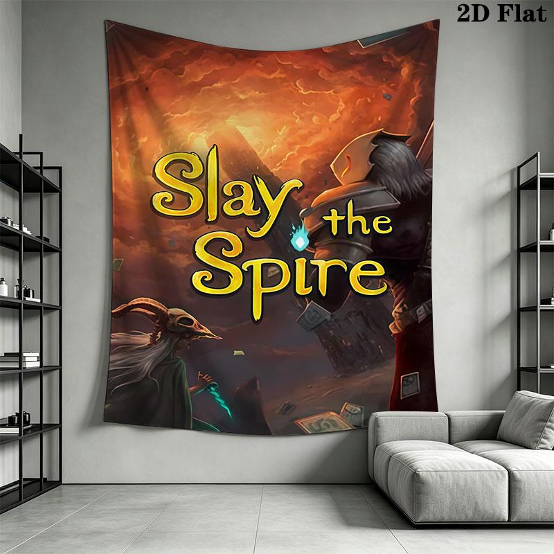 Slay the Spire Wall Hanging Printed Fabric Blanket Decorative Tapestries for Bedroom Living Room Home Decor