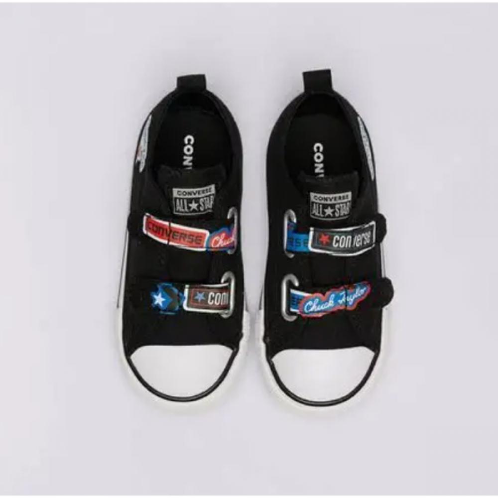 Converse Kids Lightweight Canvas Sneaker 2v Velcro Chuck Taylor