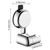 New Shower Head Supports 360° Adjustable Suction Cup Wall Mounted Handheld Shower Holder Punch-Free Bathroom Accessories
