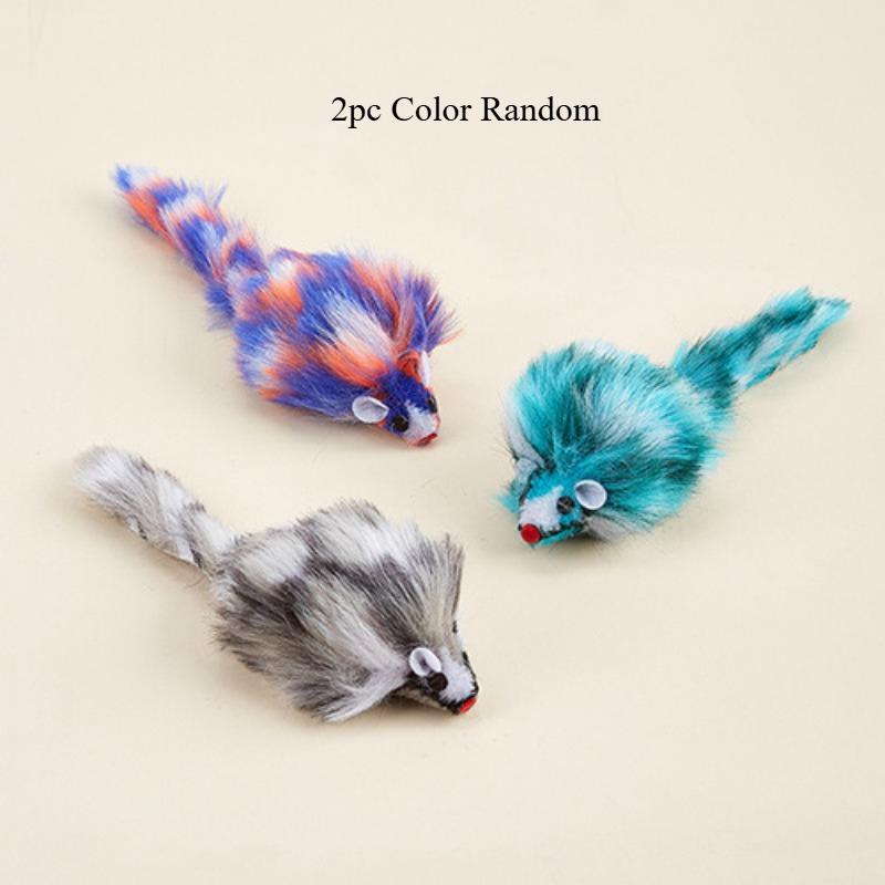 Cat Toy Plush Mouse Durable Bite Resistant Cat Chew Toy Boredom Relief Toy Interactive Play Toys for Cats Pet Supplies
