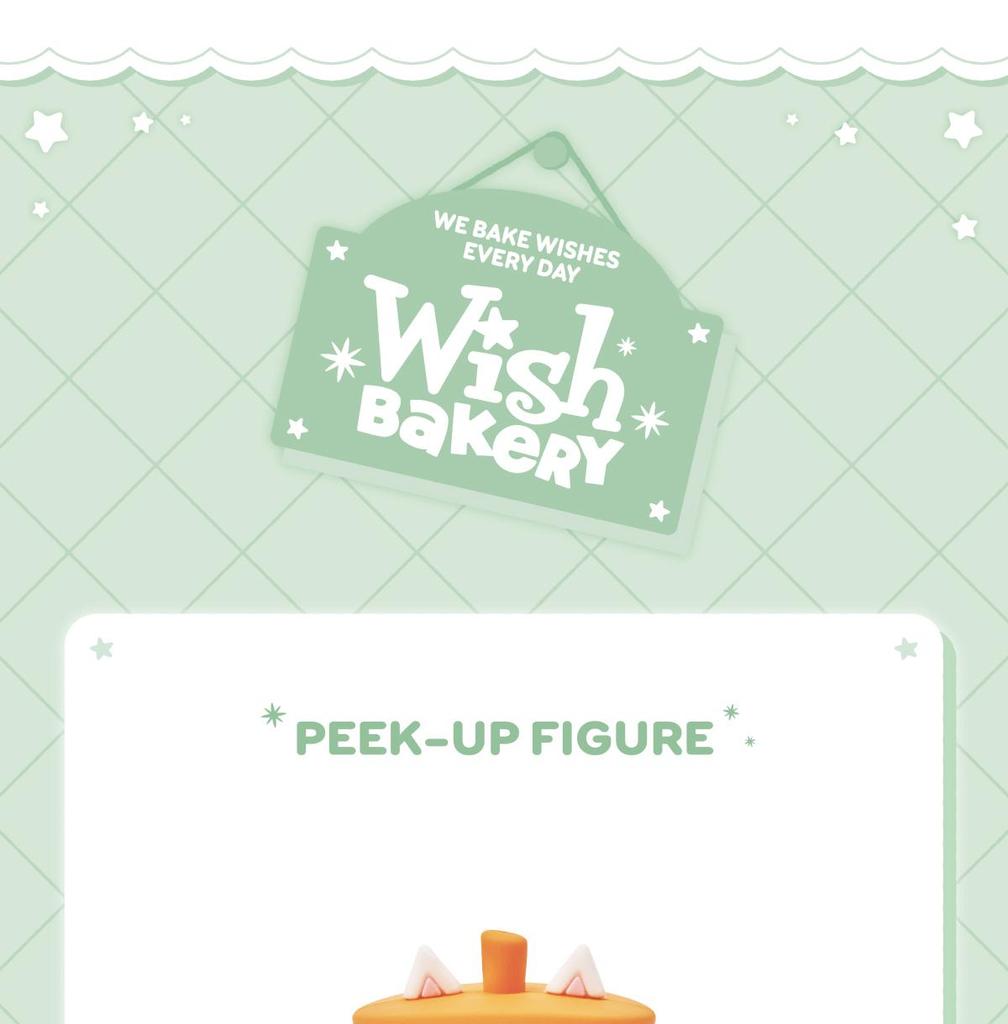 NCT WISH [Piekarnia Życzeń] POP-UP MD (FIGURKA PEEK-UP)