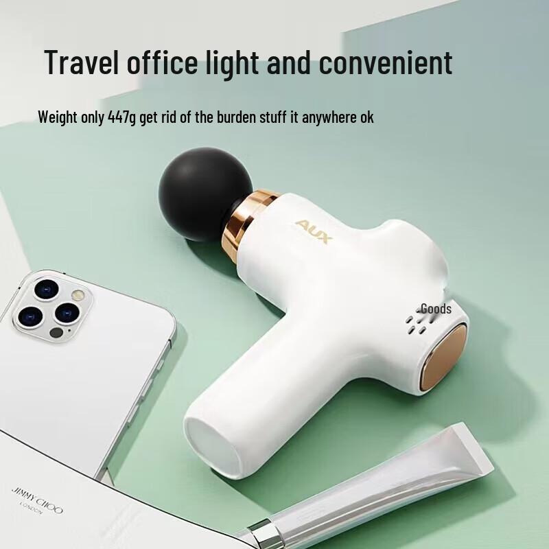 AUX Mini Hot Compress Massage Fascia Gun