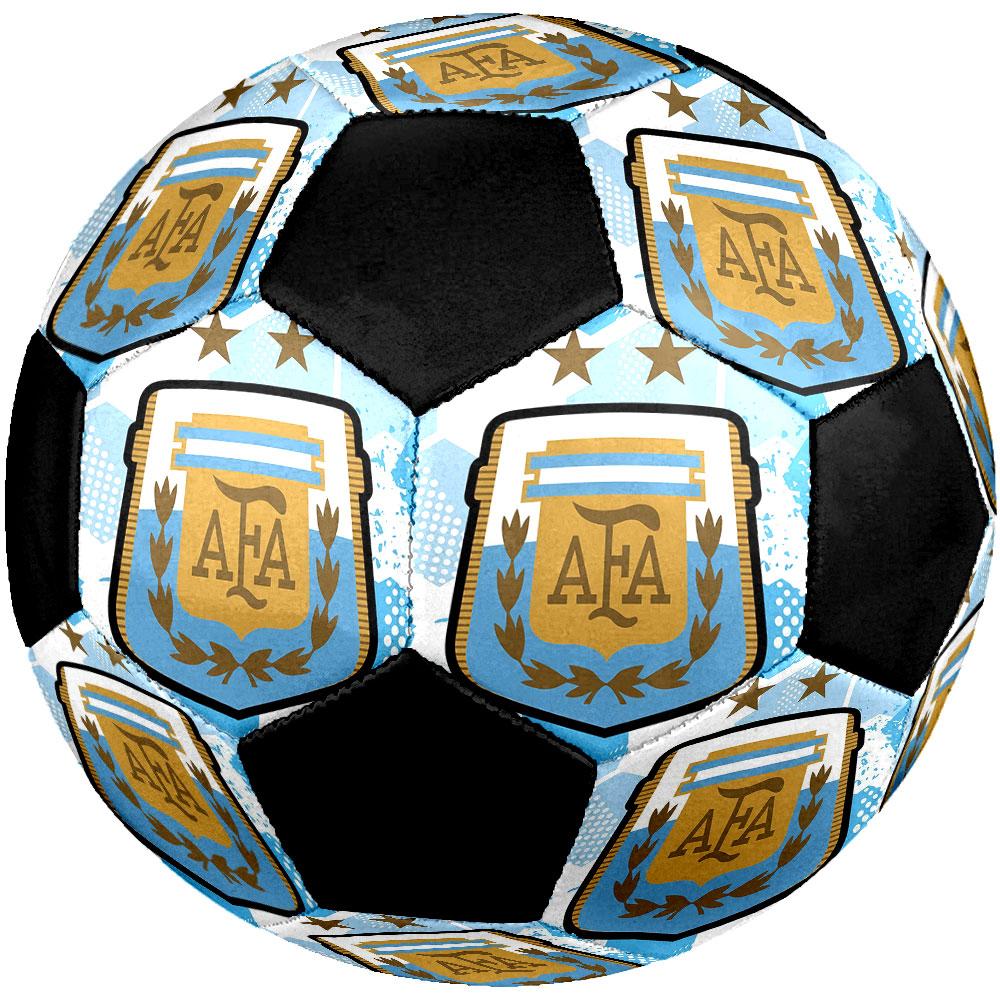 1 pz Pallone da Calcio Messi Taglia 5 Pallone da Calcetto Indoor alla Moda Colorato Gioco in Giardino - Ottimo Regalo per Appassionati di Sport HE45