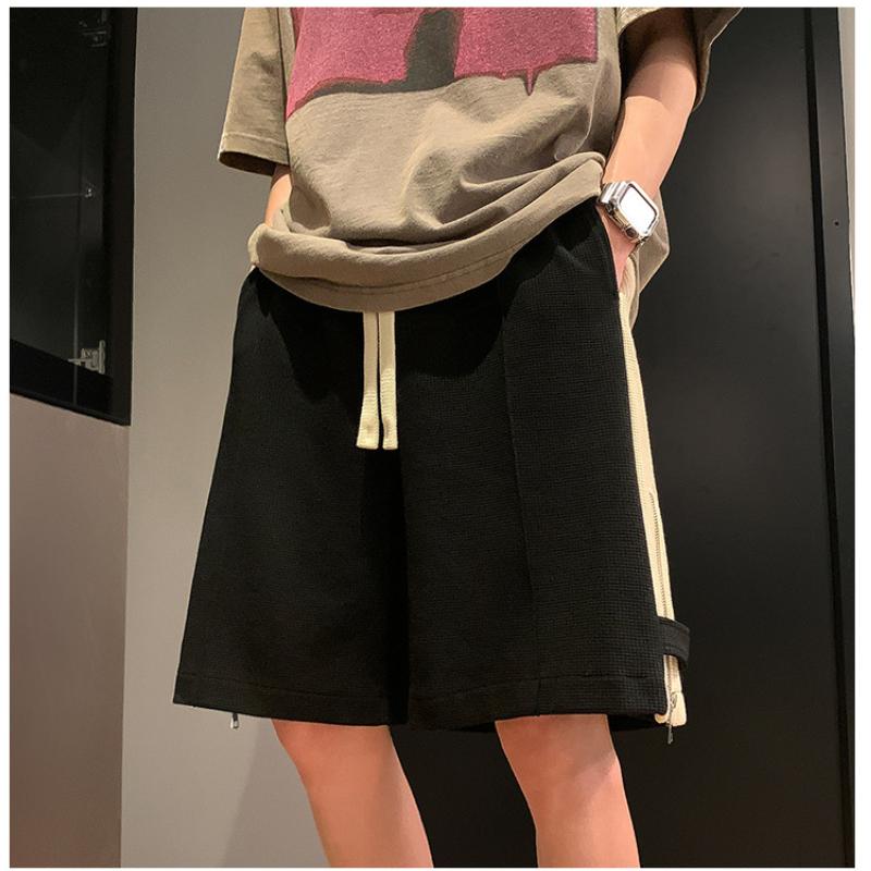 Мужские летние шорты-карго Ретро однотонные функциональные однотонные модные свободные — фото 9