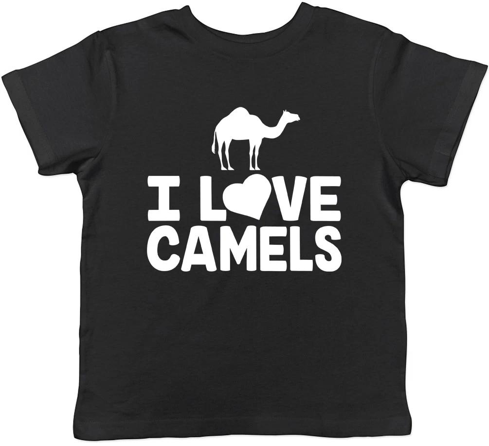 I Love Camels Childrens Kids Boys Girls T-Shirt 100