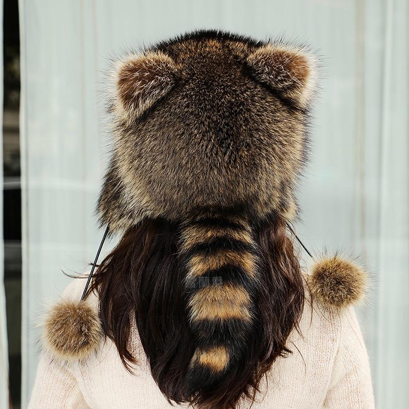 Winter Warm Women Thick Cap Ear Hats Bomber Hat