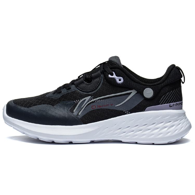New LiNing Soft Element Durable Breathable Low Top Sports Casual Shoes Women's Black AGLT008-2