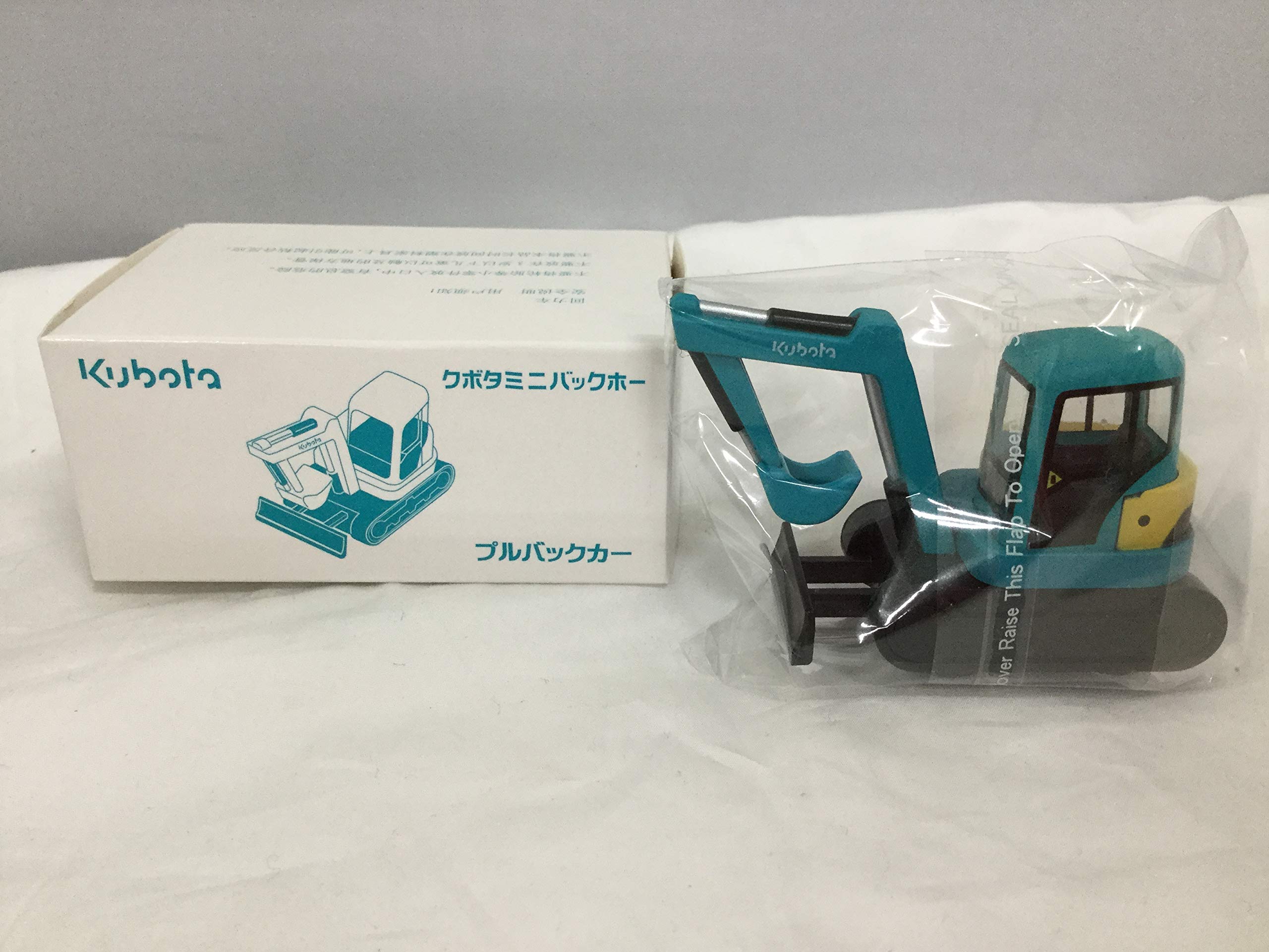 

Kyosho Kubota Mini Backhoe Pull Back Car Полный продукт