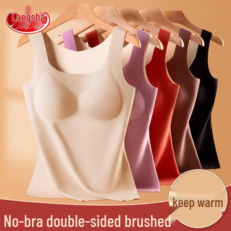 

Женский бесшовный терможилет Langsha на флисовой подкладке L