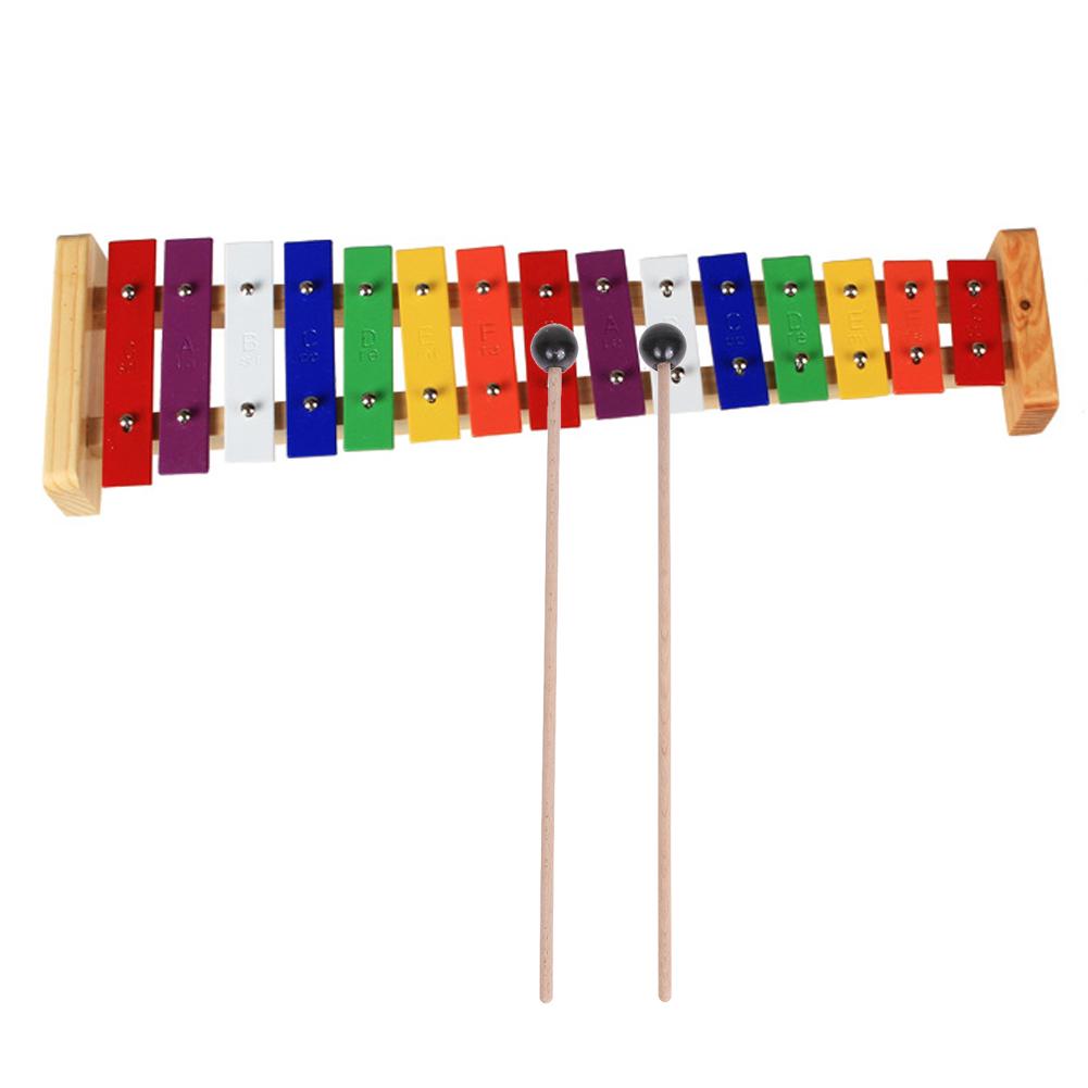 Professional Xylophone Marimba Mallets with Maple Handles 2pcs Wooden Handle Rubber Mallets Percussion Instrument Accessories