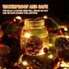 Battery Operated Pinecone Red Berry LED Fairy String Lights Christmas Easter Home Decor Pine Needle Garland Lamp