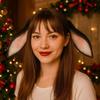 Soft Rabbit Ears Hair Hoop Faux Fur Plush Headwear Fashion Bunny Ears Headband  Cosplay