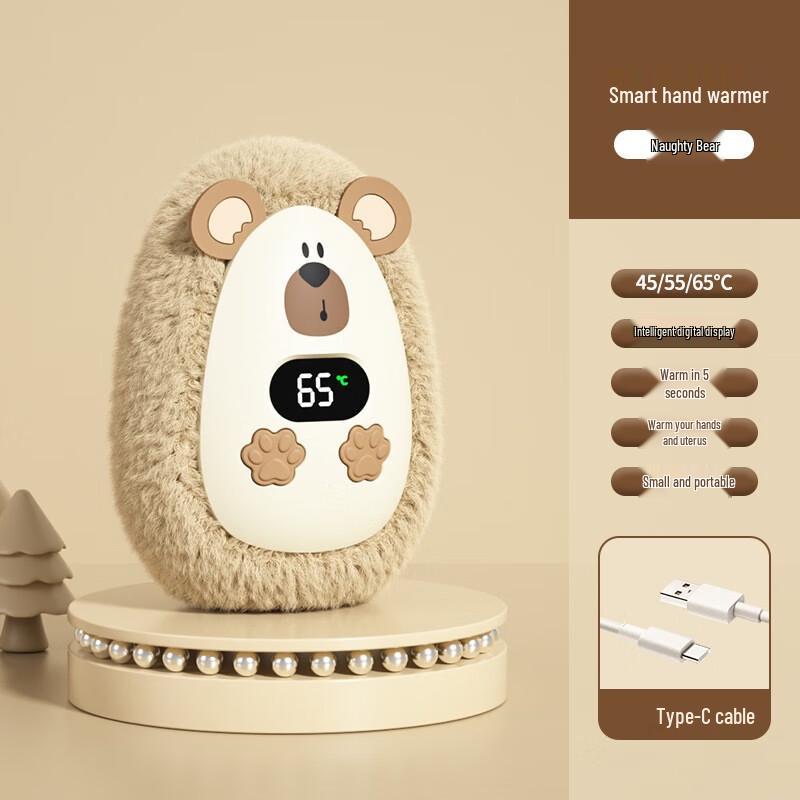 

Portable USB Rechargeable Cartoon Hand Warmer