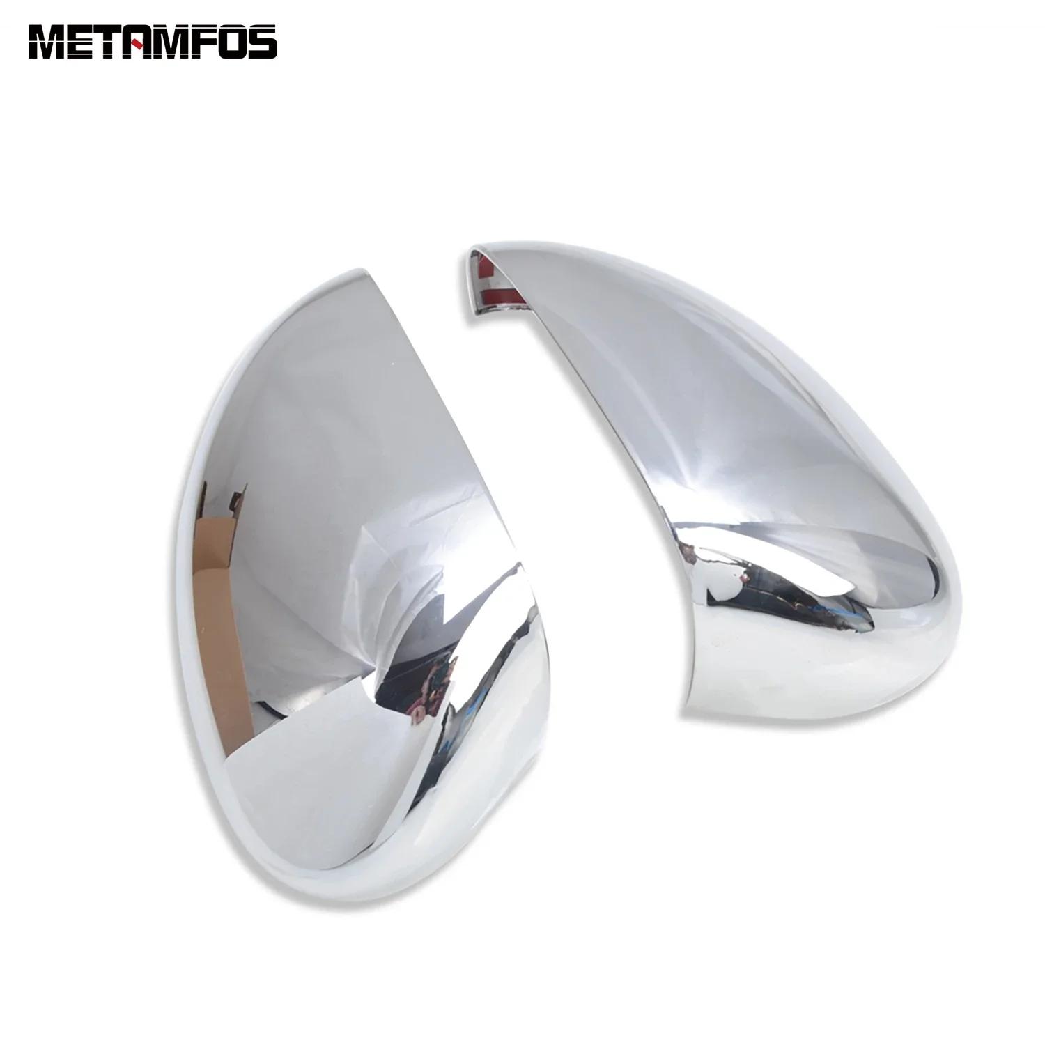 

Rear View Mirror Cover Trim For Ford Kuga Escape -2024 2025 Carbon Fiber Side View Mirror Protector Accessories Car Styling ABS Chrome Plastic