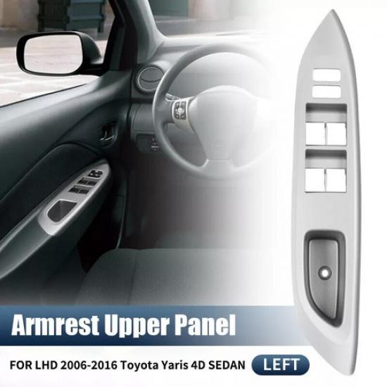 Master Power Window Switch Bezel Trim Left for Toyota Yaris 4D Sedean 2007-2010