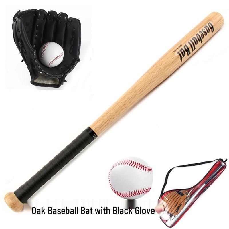 Kids' Oak Aluminum Alloy Baseball Set: Bat, Glove & Ball - Perfect Gift.