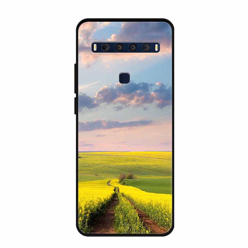 For TCL 10L Case Cool Fashion Silicone Soft TPU Phone Covers for TCL 10 Lite Case 10Lite Coque for TCL10L T770H T770B 4187U Bag