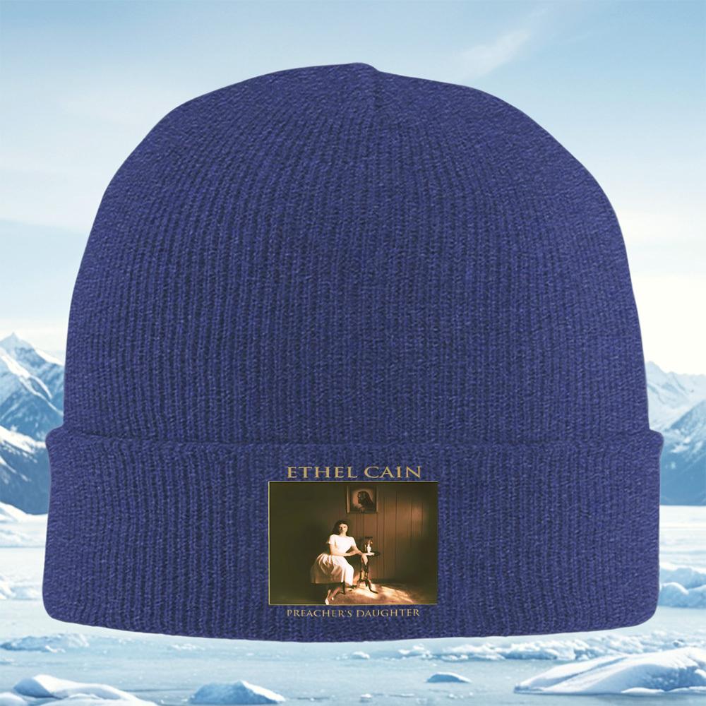 

Woman sitting vintage room painting Men Women Unisex Knitted Hat Beanie Pullover Cap Winter Thermal Warm Christmas Outdoor Cycli