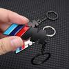 Metal M Logo Car Keychain Keyring For BMW X1 X2 X3 X4 X5 X6 F48 G80 E84 E83 G01 G11 G07 G86 Key Chain Buckle Pendant Accessories bzdn55