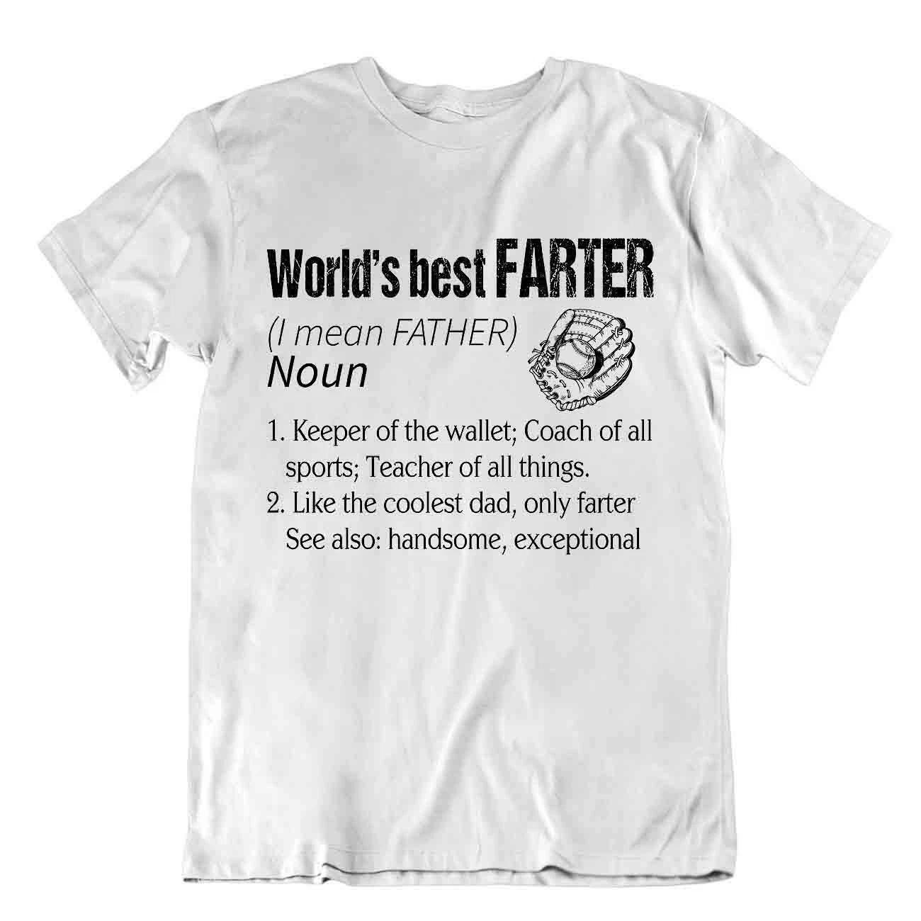 Softball Sport T-Shirt Tee Shirt Gift Cool Present Cute Funny Play Joke Father XL