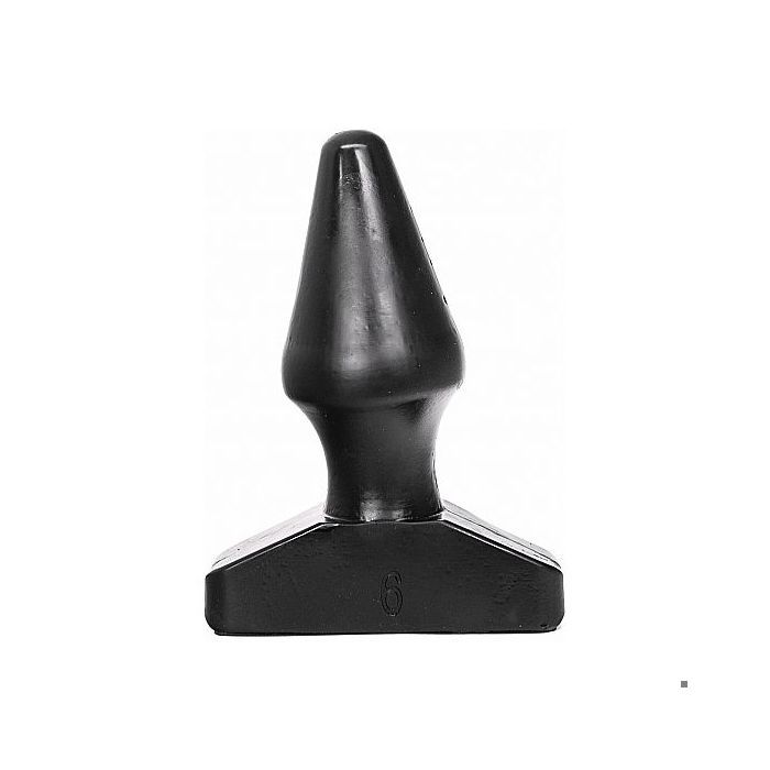 Plug Anal - ALL BLACK - AB77 - 12.5 cm - PVC - Noir