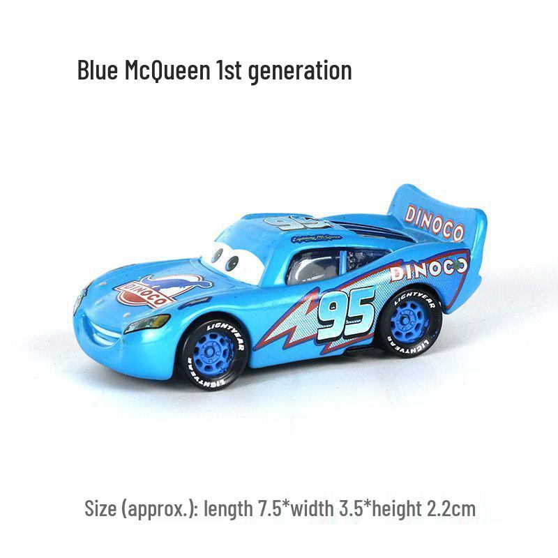 Authentic Alloy Car Set: Lightning McQueen, Mater & King - Road Rage Toys Collection for Kids