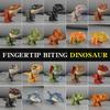 Dinosauři koušící do prstů Pohyblivé klouby Zábavné Dino Kreativní Podvodné Simulační Modely Dinosaurů Hračky Dětské Vzdělávací Hračky