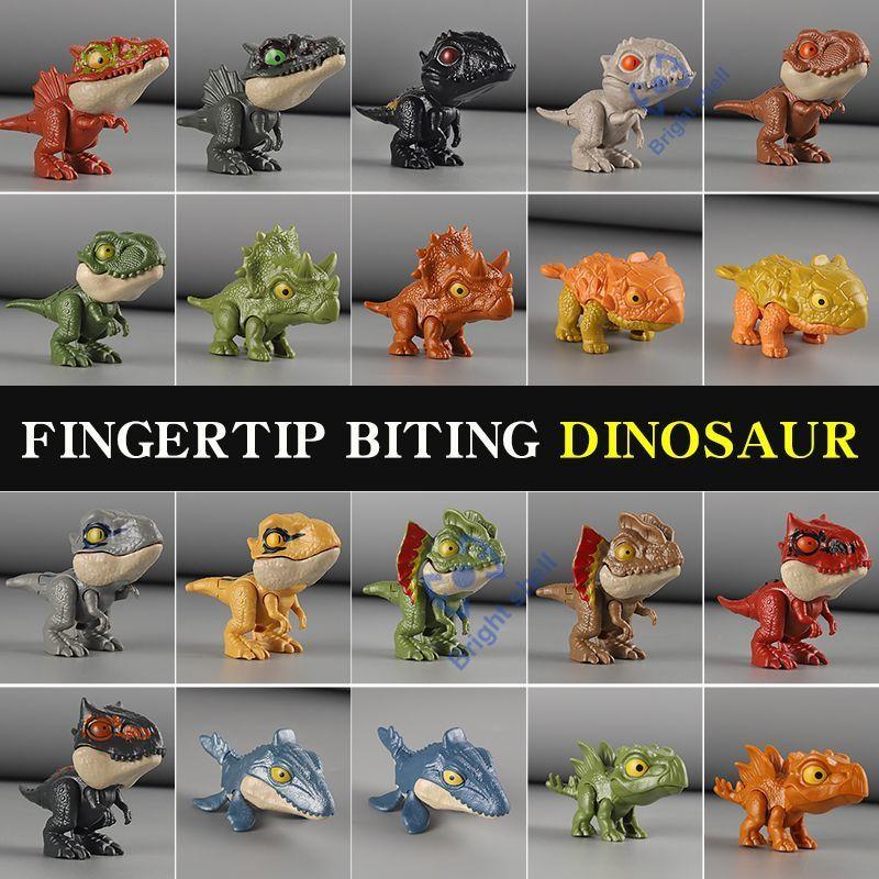 Dinosauři koušící do prstů Pohyblivé klouby Zábavné Dino Kreativní Podvodné Simulační Modely Dinosaurů Hračky Dětské Vzdělávací Hračky
