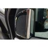 For Ford Focus 2012-2018 Chrome Steel A Post Speaker Frame Cover Trim 2PCS new