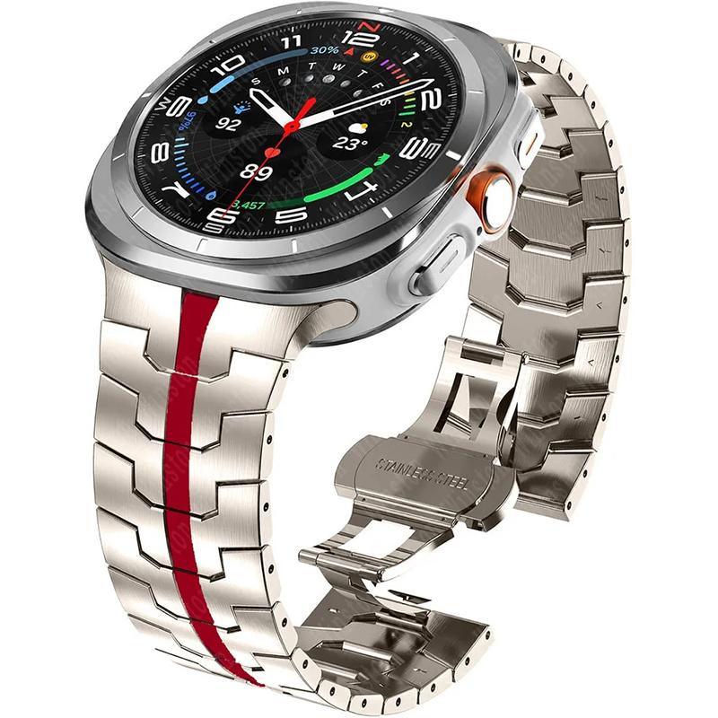 Bracelet for Samsung Galaxy Watch Ultra 2025 Correa Stainless Steel Metal Band for Samsung Ultra 7 Galaxy Ultra 47MM Wrist Strap