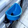 3D Printed RV Water Filling Funnel Blue Anti-Spill Water Inlet Funnel Wide Mouth Multifunctional Water Tank Funnel RV Camping