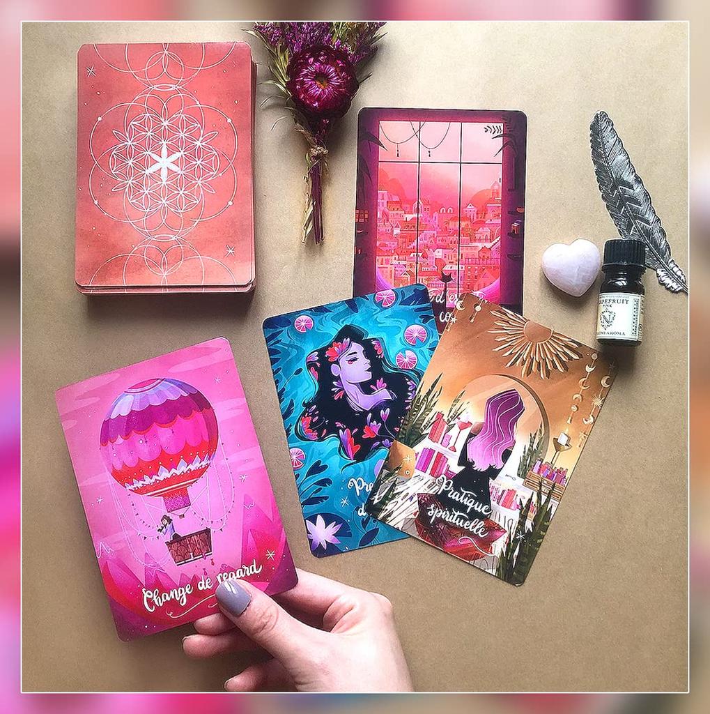 [Authentic] High Vibration Oracle [Oracle Card Meanings In Japanese] Tarot Fortune Telling