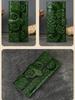 Johnature Genuine Leather Women's Long Wallet With Multiple Card Holders Retro Embossed Purse Chinese Style Handbag