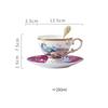 Light Luxury Ceramic Plate White Bird Blessing Style Western Dining Plate High End Tableware Set Salad Dishes Serving Tray