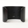Hermes Excellent Condition Aluminum Collier De Sian Medor Bracelet Bangle blackUsed