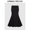 UR2026 Elegantes Damen-Minikleid in A-Linie, schulterfrei