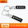 Interiördekaler Bilstyling Zinklegering Nyckelring Nyckelring Bilinredning För Renault Clio QM6 Kadjar Koleos Megane Espace Capt