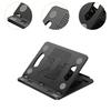 Laptop Stand Lightweight Nonslip Folded Ventilated Cooling Shelf Adjustable 8 Positions for Desk Study Living Room Home Bedroom