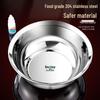 ZISIZ Thickened SUS304 Stainless Steel Anti-Overflow Soup Basin