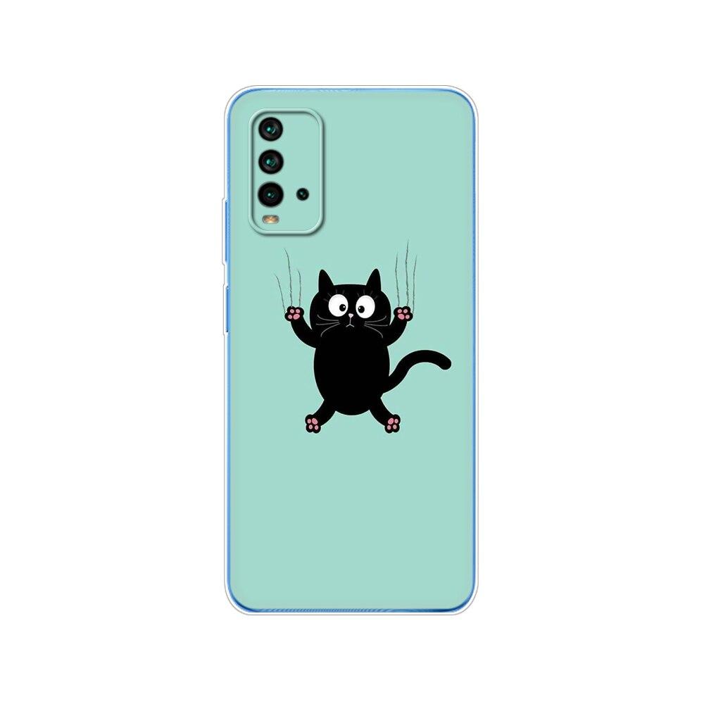 

Чехол для Xiaomi Redmi 9T, силиконовый мягкий чехол из ТПУ для Redmi 9T, чехол для телефона 6,53 дюйма, глобальный бампер, противоударный Etui Funda, зима Redmi 9T